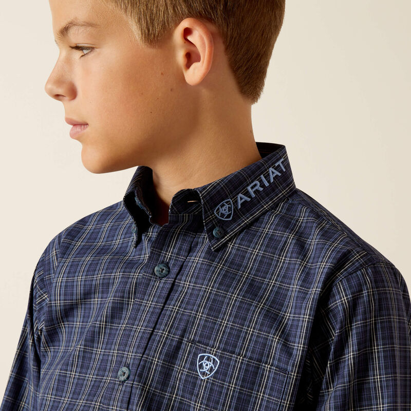Camisa Ariat Niño Pro Series Team Kolt Classic Fit