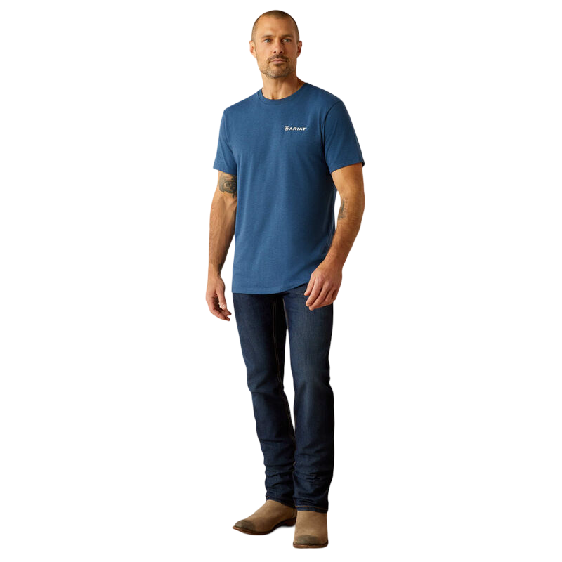 Playera Ariat Line Frame Hex T-Shirt