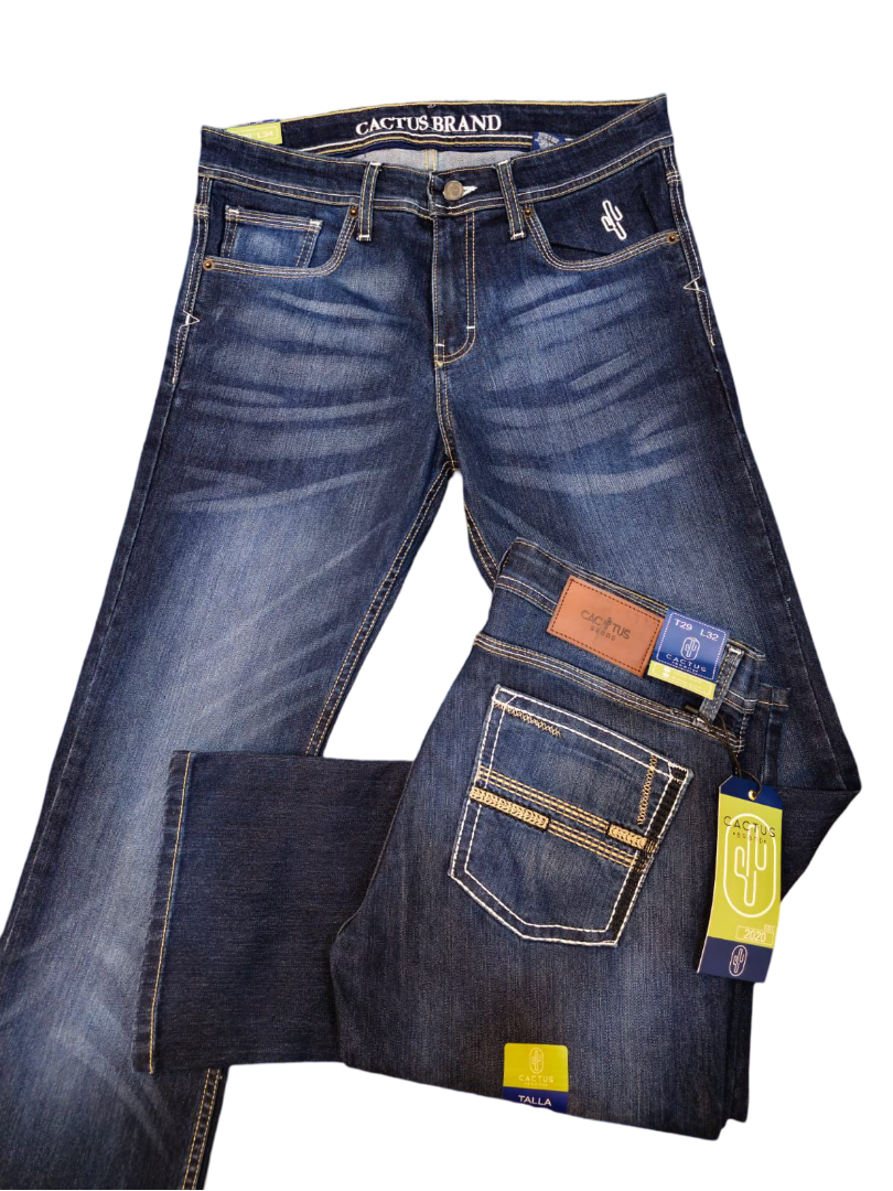 Pantalón De Mezclilla Cactus Brand Bootcut Caballero