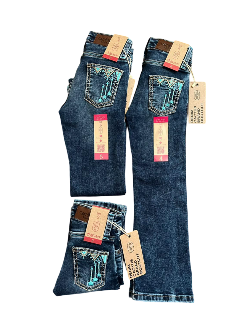 Cactus Brand Bootcut Jeans for Girls