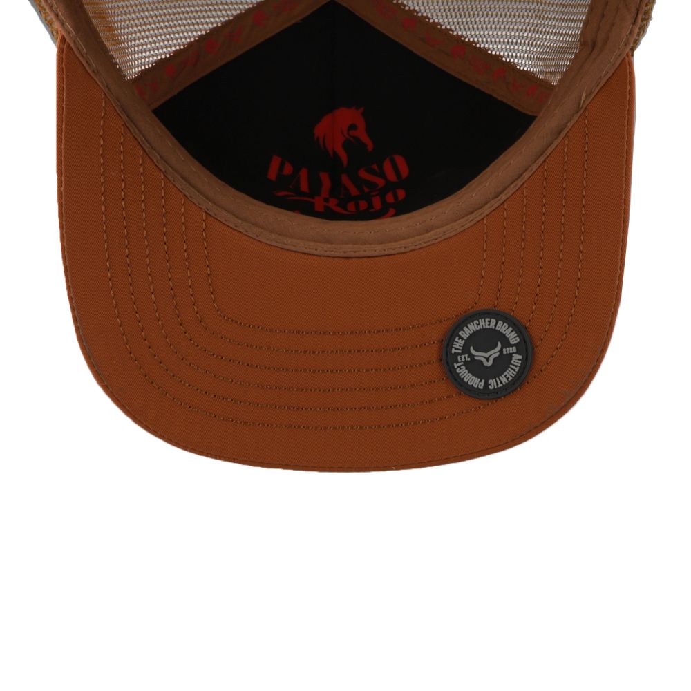 Gorra Ranch & Corral Payaso Rojo 11 pr11 Gris/Rojo