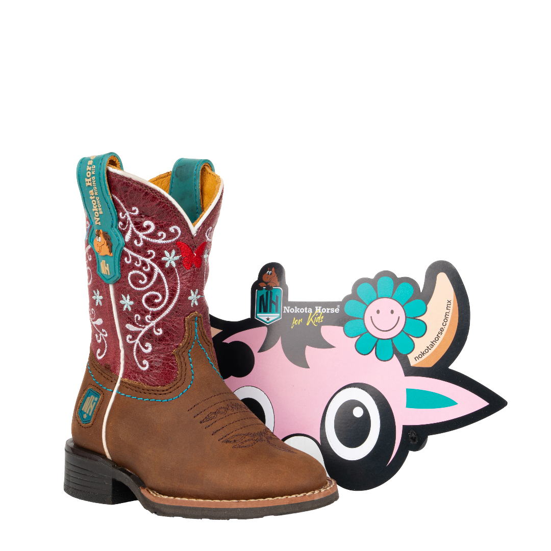 Bota Nokota Kids Horse Jessy 20 Crazy Miel