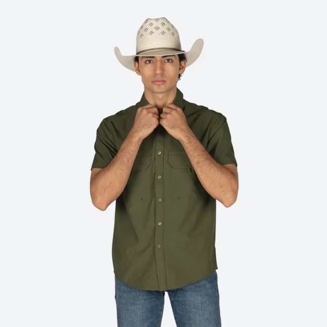 Camisa McAllen Color Verde Caballero