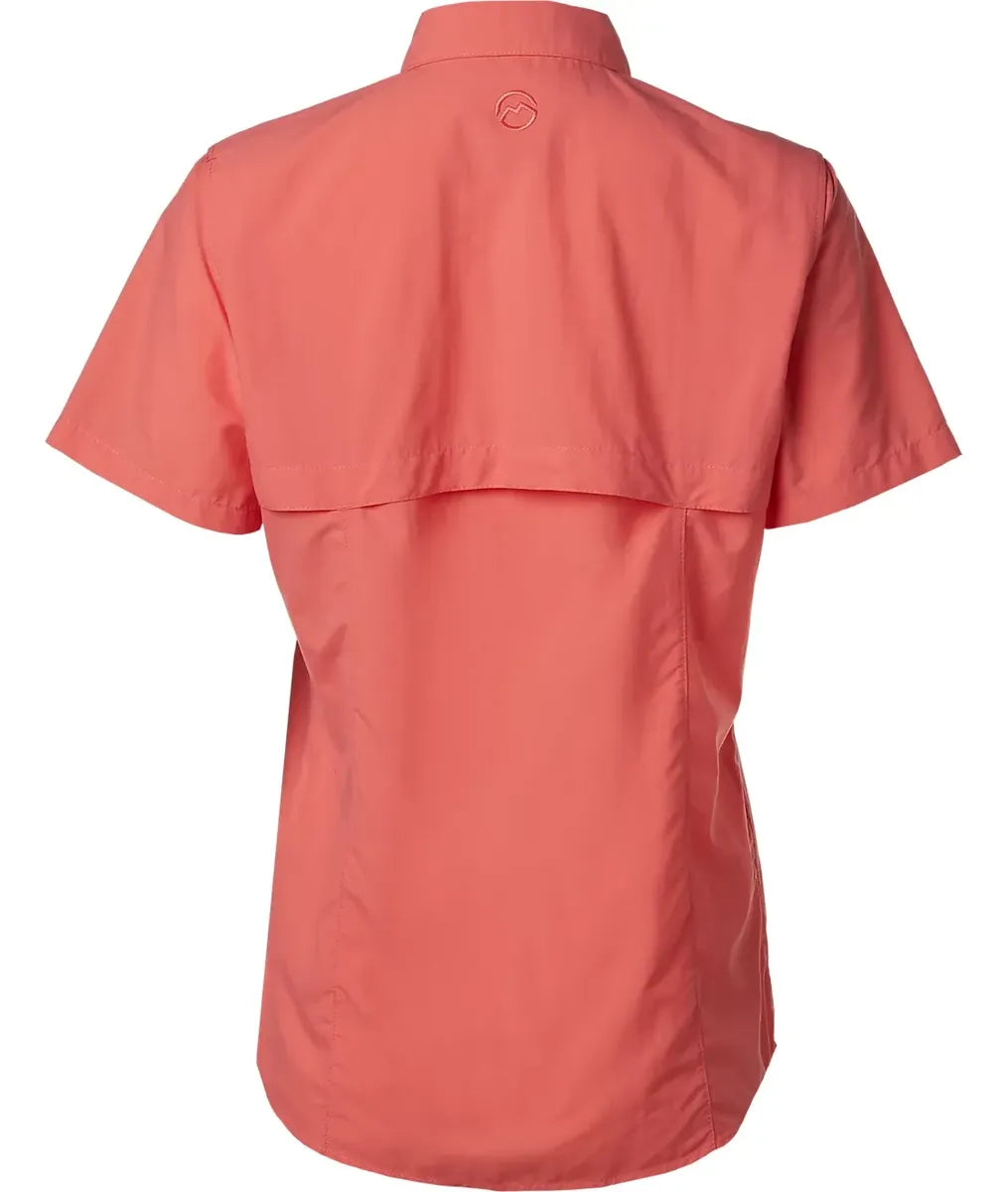 Camisa Magellan Manga Corta Mujer Color Coral