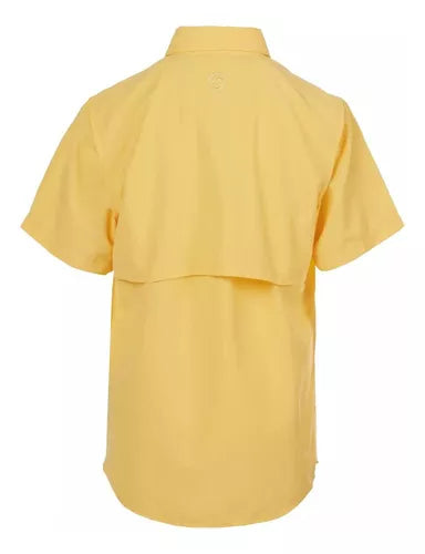 Camisa Magellan Niño Manga Corta Amarillo