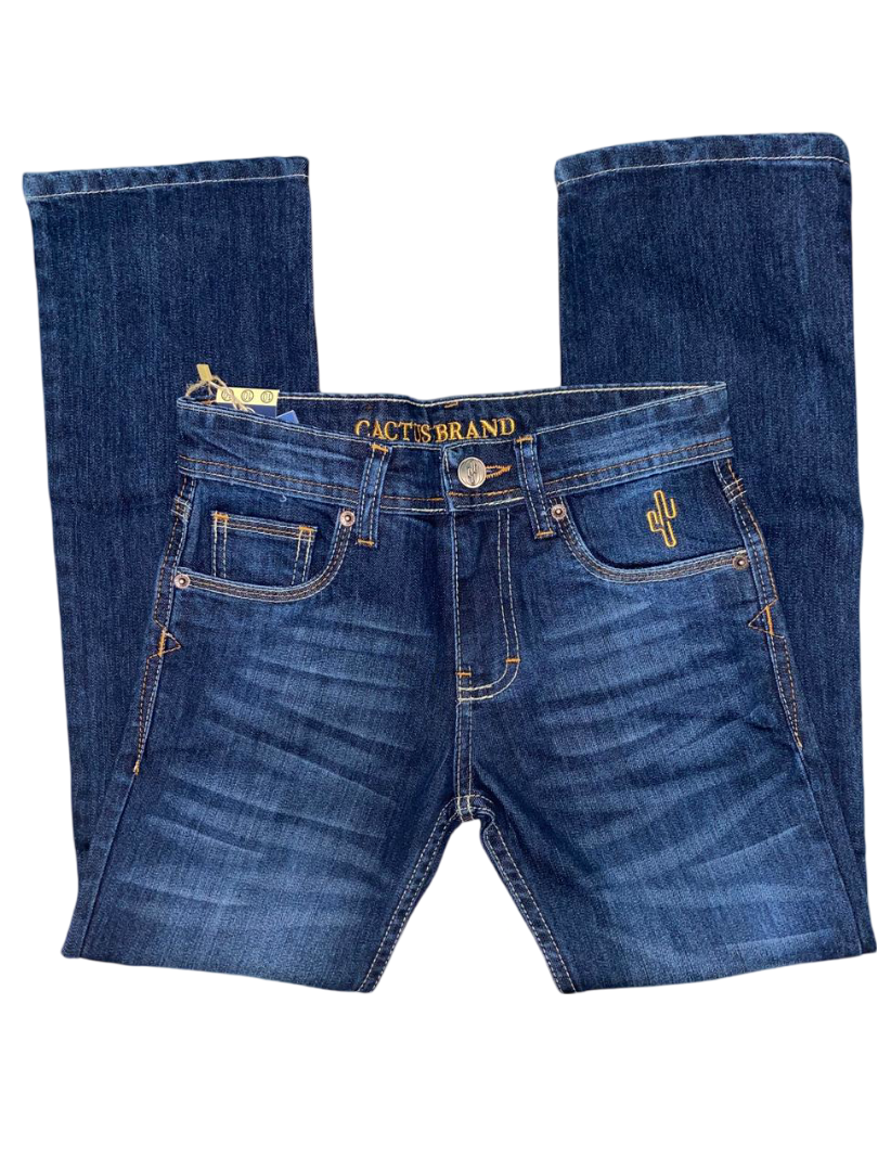 Pantalón De Mezclilla Cactus Brand Bootcut para Niño