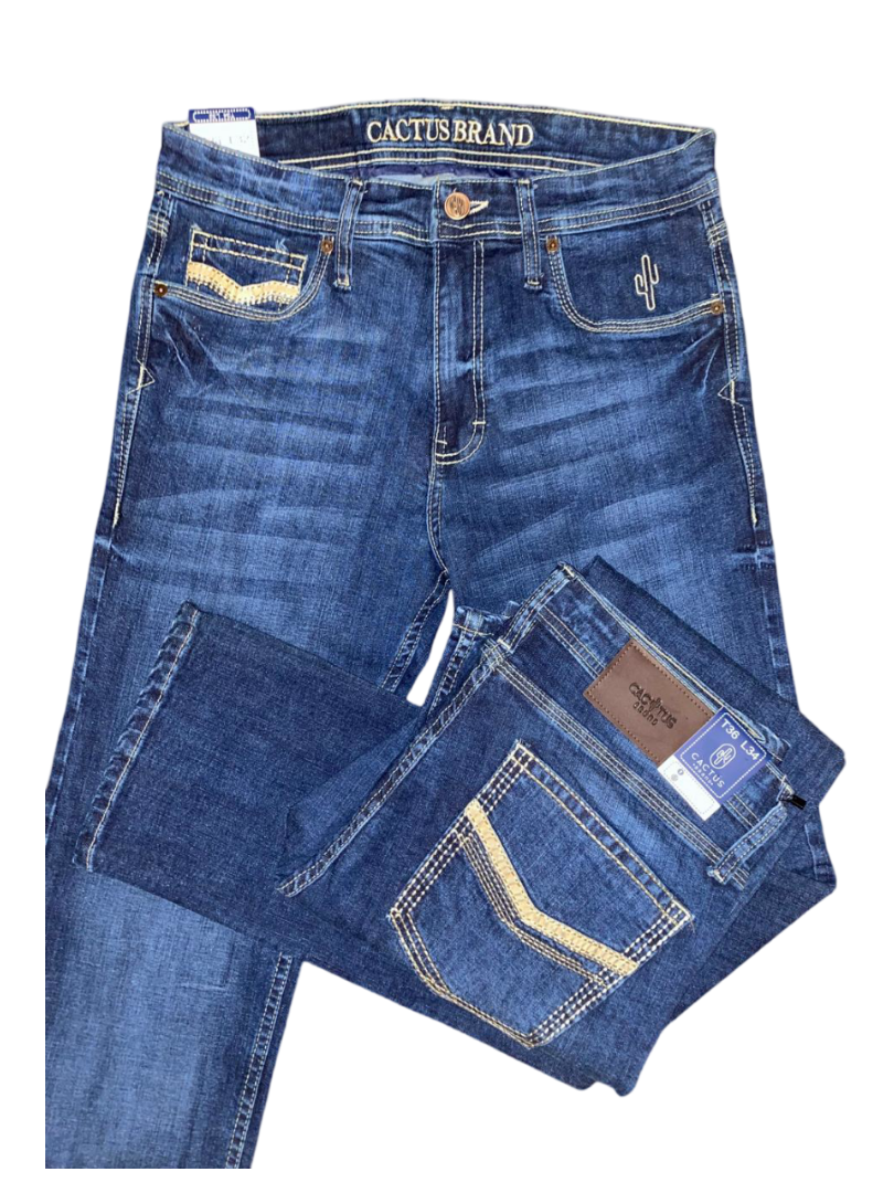 Pantalón De Mezclilla Cactus Brand Bootcut Caballero