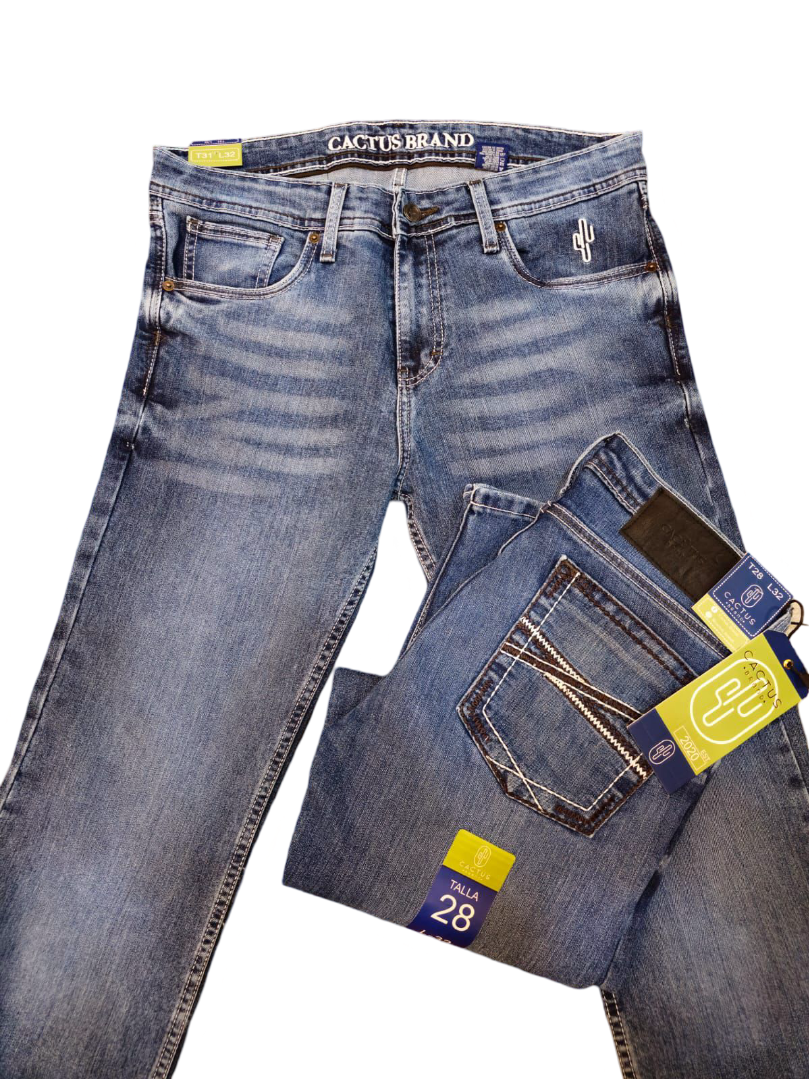 Pantalón De Mezclilla Cactus Brand Bootcut Caballero