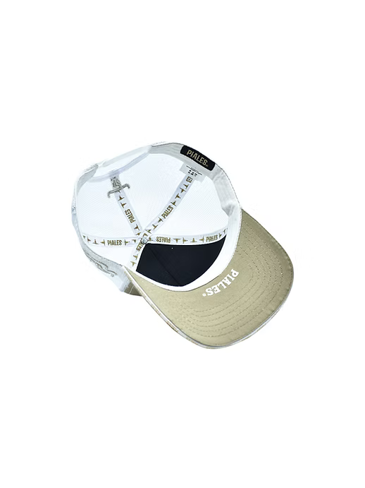 Gorra Piales Vaquero Capuccino/Blanco