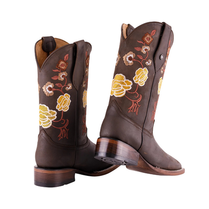 Bota Horsag Bulldog de Cuero Crazy Choco