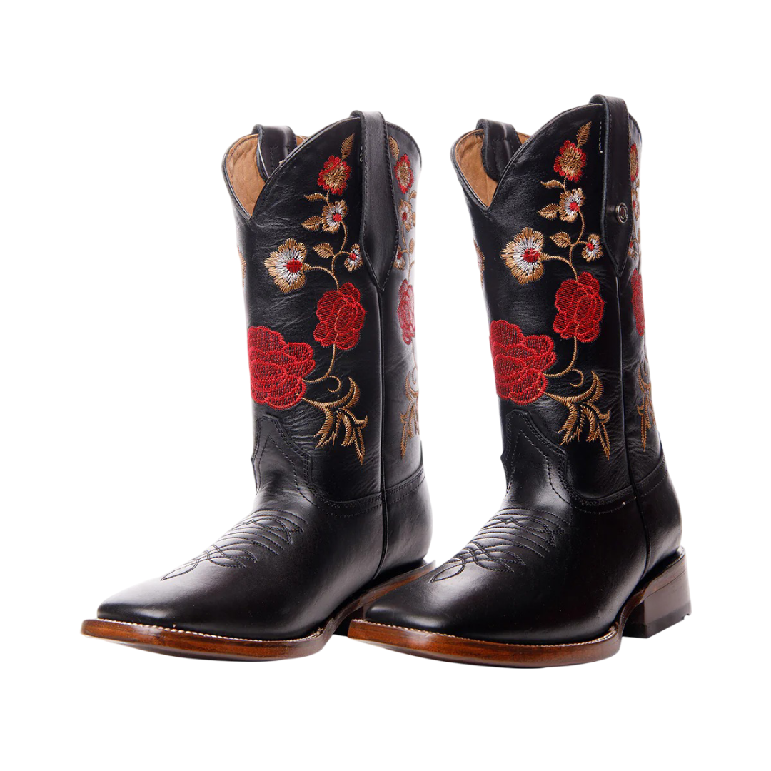 Bota Horsag Bulldog de Cuero Atanado Negro