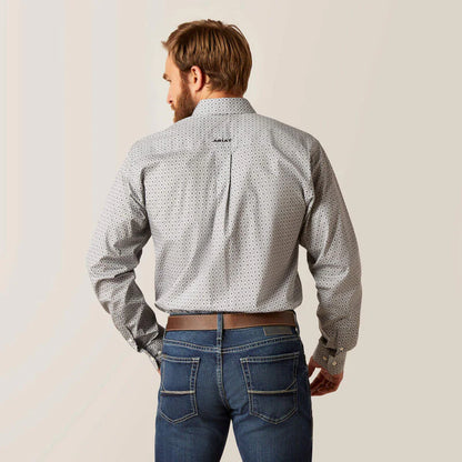 Camisa Ariat Wrinkle Free Val Fitted Manga Larga Caballero