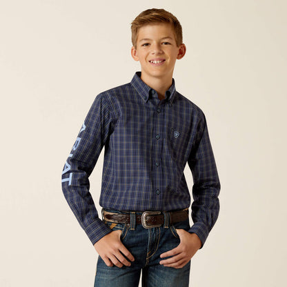 Camisa Ariat Niño Pro Series Team Kolt Classic Fit