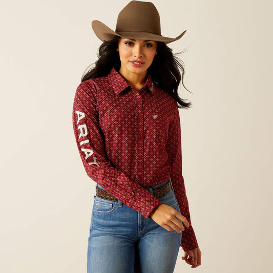 Camiseta Ariat Manga Larga Mujer Team Kirby