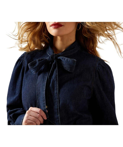 Camisa vaquera Ariat Manga larga para mujer con botones a presión #10070406