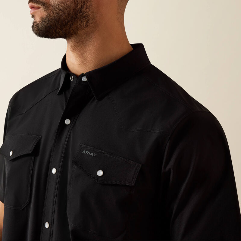 Camisa Manga Corta Caballero Ariat FrontierTough VentTEK Western 10077050