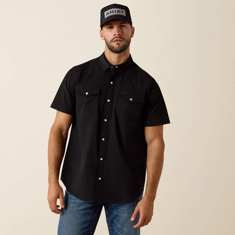 Camisa Manga Corta Caballero Ariat FrontierTough VentTEK Western 10077050