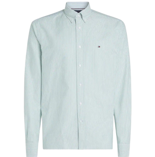 Camisa de Corte Slim con Rayas Tommy Hilfiger