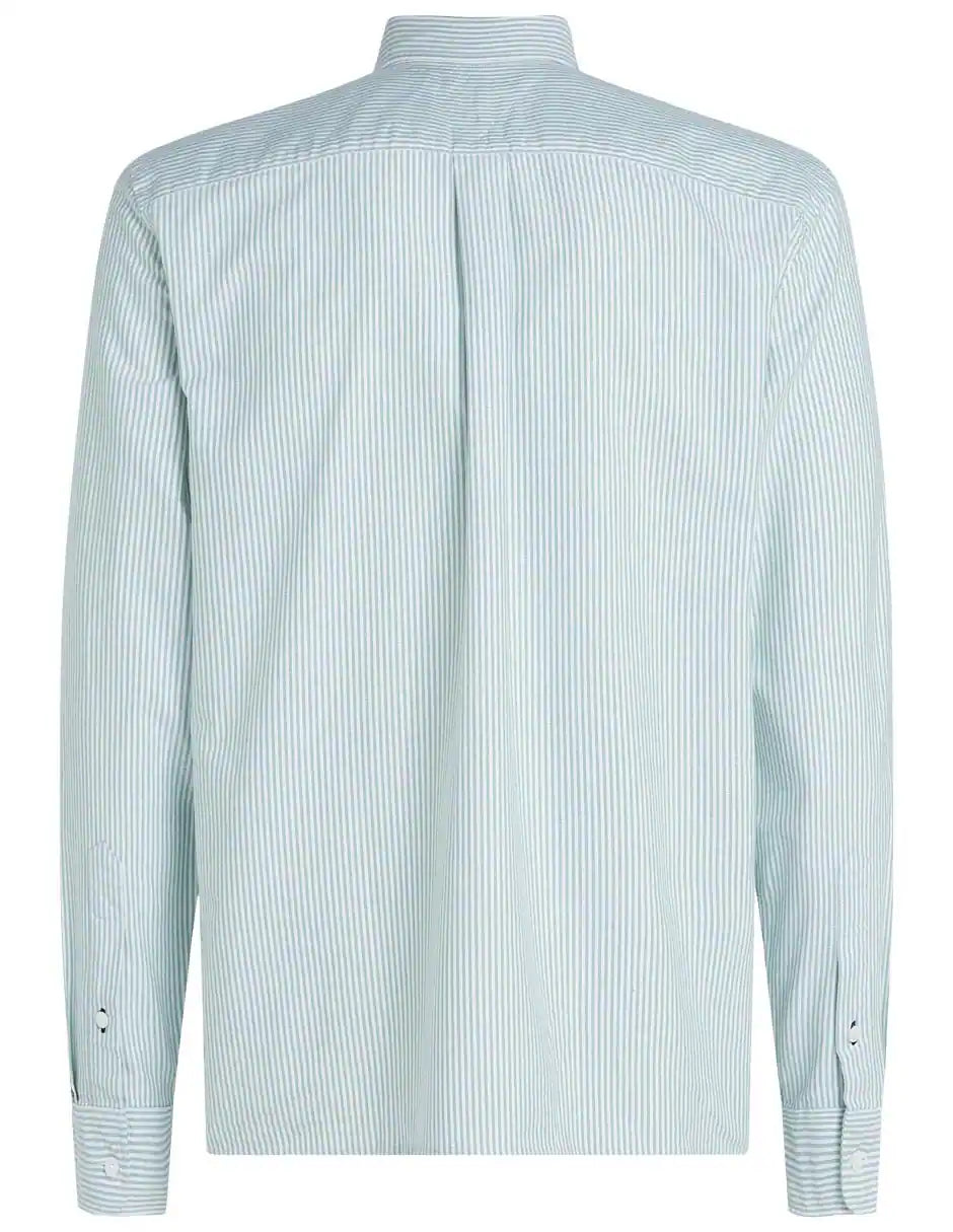 Camisa de Corte Slim con Rayas Tommy Hilfiger