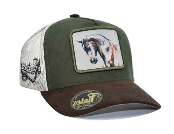 Gorra Piales Establo Olivo