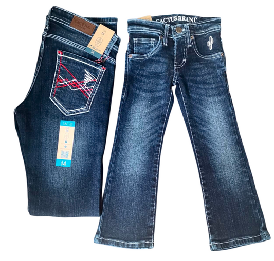 Pantalón De Mezclilla Cactus Brand Bootcut para Niño