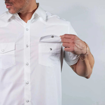 Camisa McAllen Color Blanco Caballero