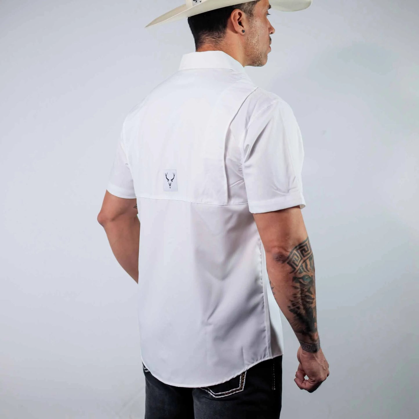 Camisa McAllen Color Blanco Caballero