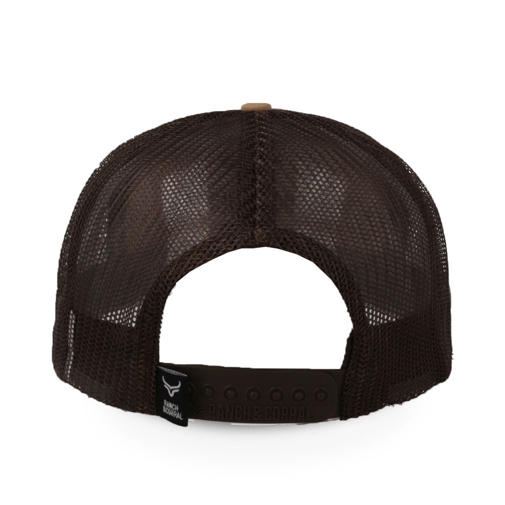 Gorra Ranch & Corral David Alonso 19 Da19 Natural/Guindo