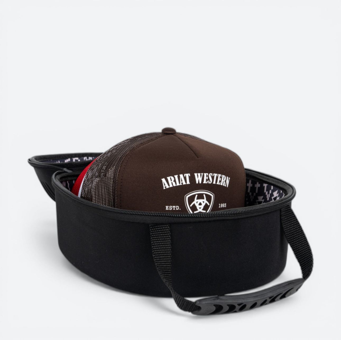 Estuche para gorras Ariat negro