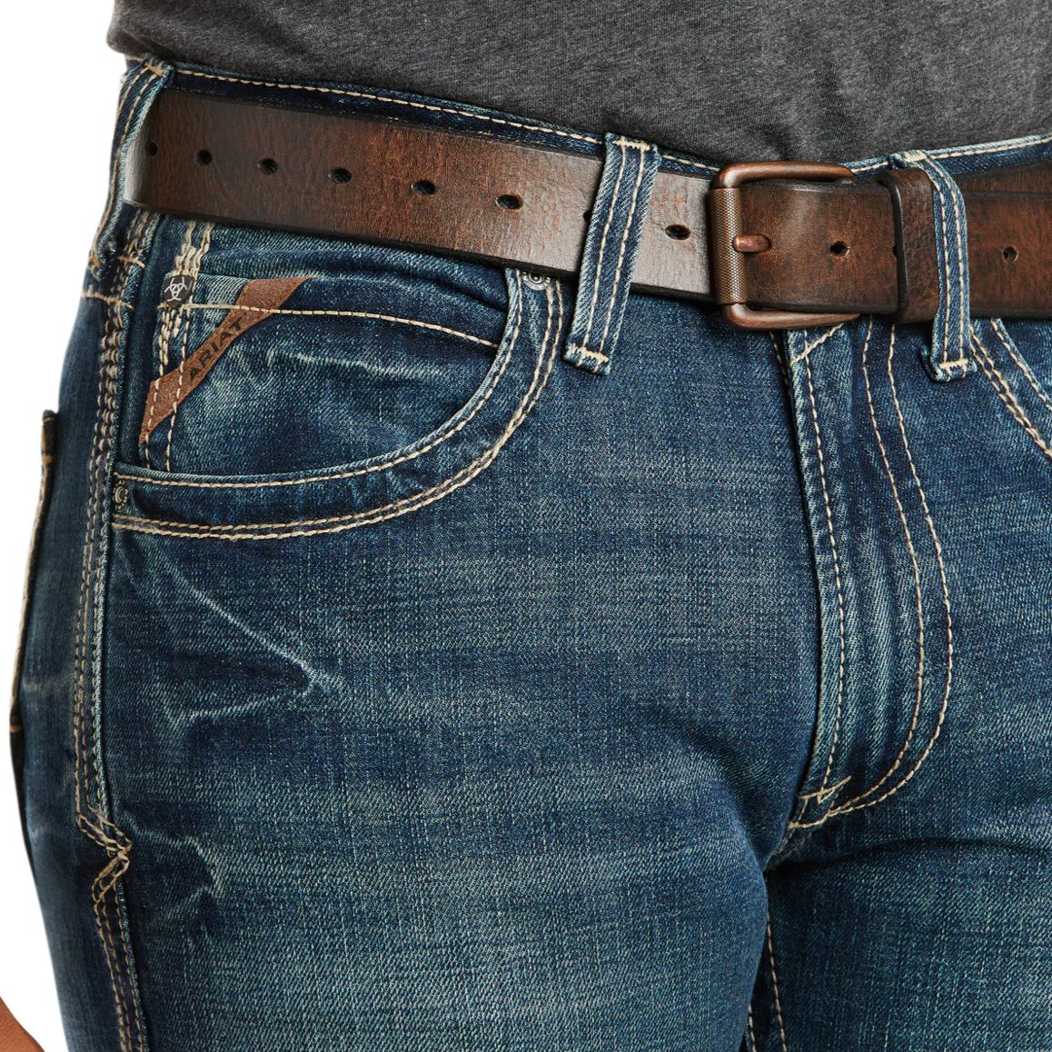 M5 Boundary Slim Straight Cut Jeans