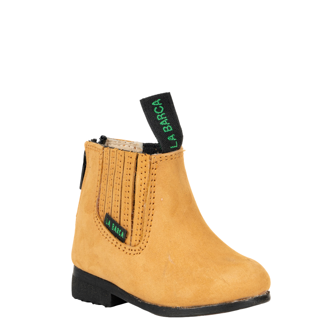 Botín La Barca 111 BK Camel Bebé