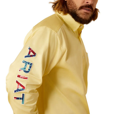 Camisa Ariat Team Logo Twill Sun Corte Clásico