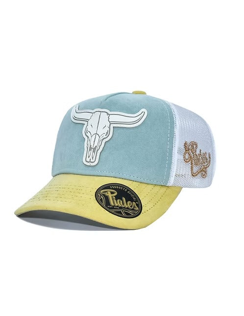 Gorra Piales New west cielo