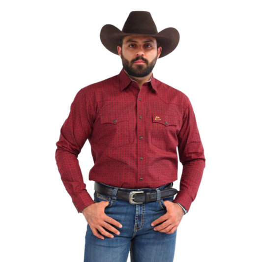 Camisa Denver Vaquera Estampado Gallo A-CHH177