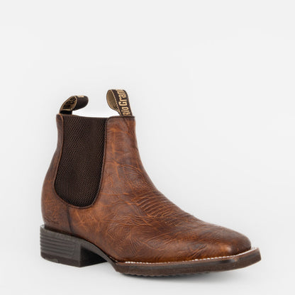 Botín Rio Grande Simmental Con Ringle Shoulder Red Wood Caballero