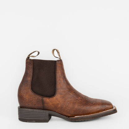 Botín Rio Grande Simmental Con Ringle Shoulder Red Wood Caballero