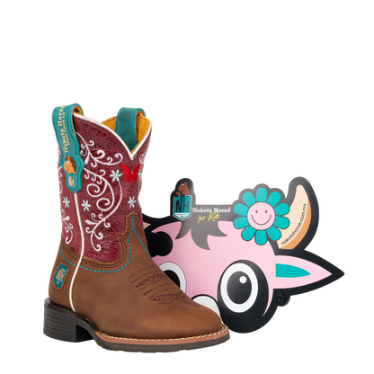 Bota Nokota Kids Horse Jessy 20 Crazy Miel