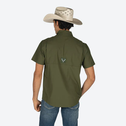 Camisa McAllen Color Verde Caballero