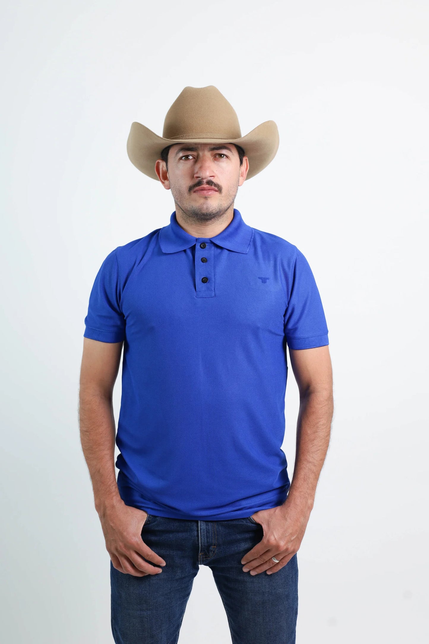 Playera tipo polo Real River