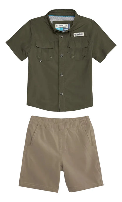 Conjunto Magellan Niño Camisa Y Short Solar