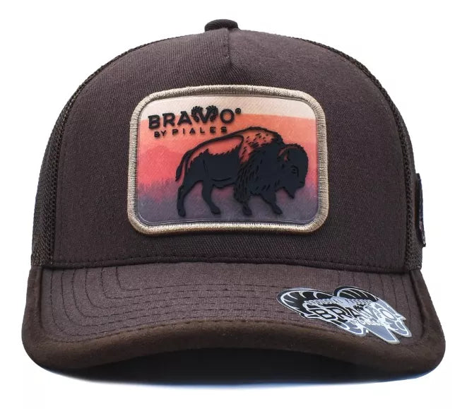 Gorra Bravo Bison Brown