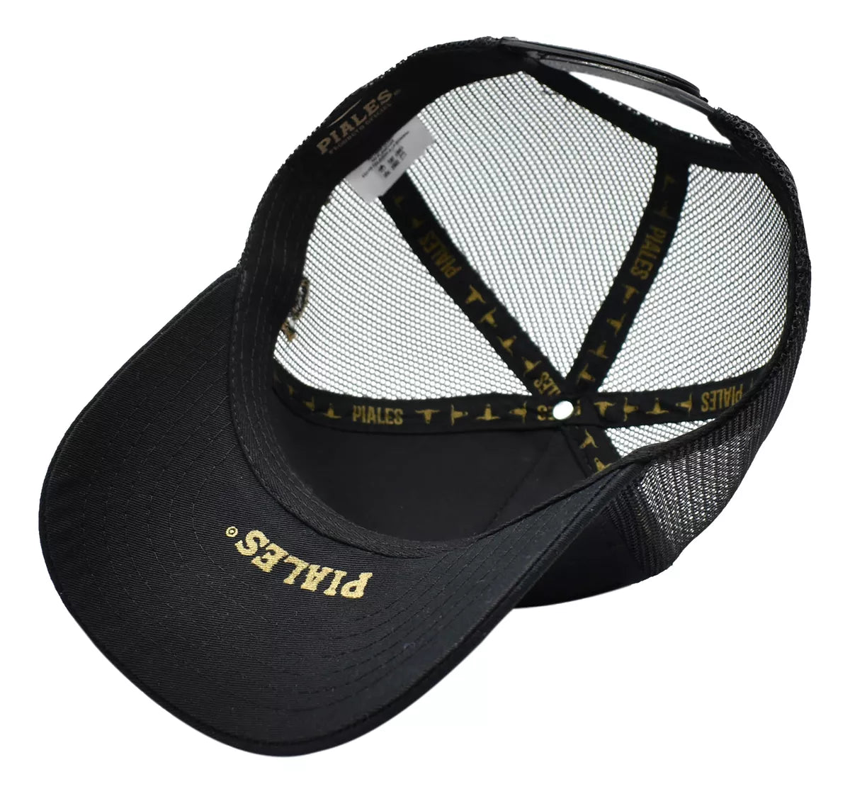 Gorra Piales Cráneo Western Negro