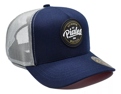 Gorra Piales BSC-16 Vintage Marino/Gris