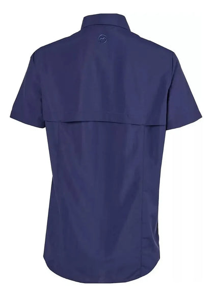 Camisa Magellan Dama Manga Corta Color Azul Marino