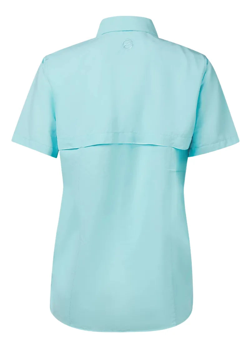 Camisa Magellan Dama Manga Corta Color Water Ballet