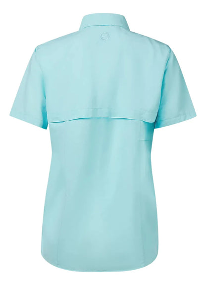 Camisa Magellan Dama Manga Corta Color Water Ballet