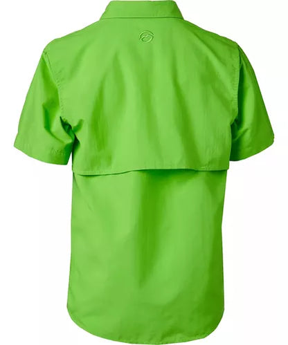 Camisa Magellan Niño Manga Corta Verde Limon