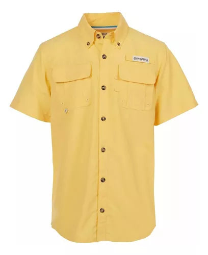 Camisa Magellan Niño Manga Corta Amarillo