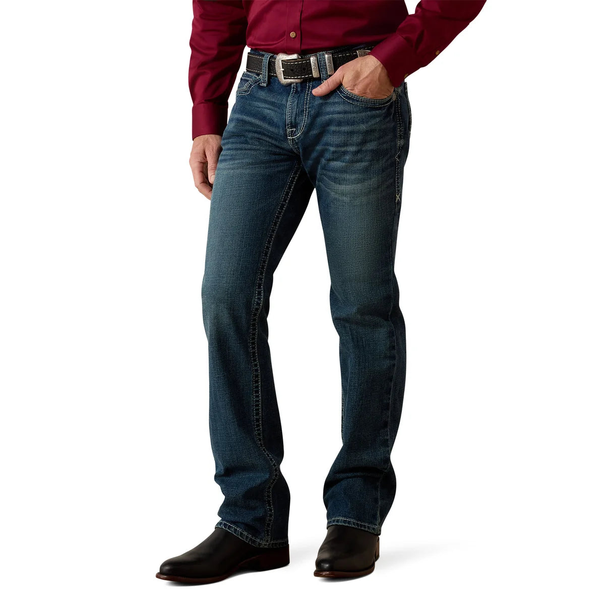 Pantalon / Jeans Caballero Ariat M7 Rocker Coltrane Stretch Corte Recto  #10027748
