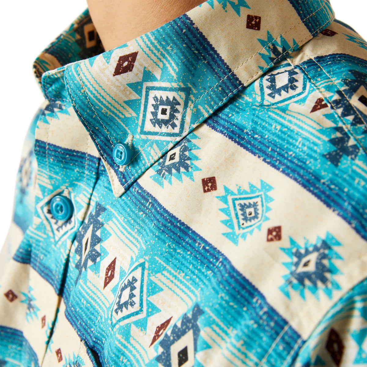 Camisa Ariat Niño Brent Corte Clásico